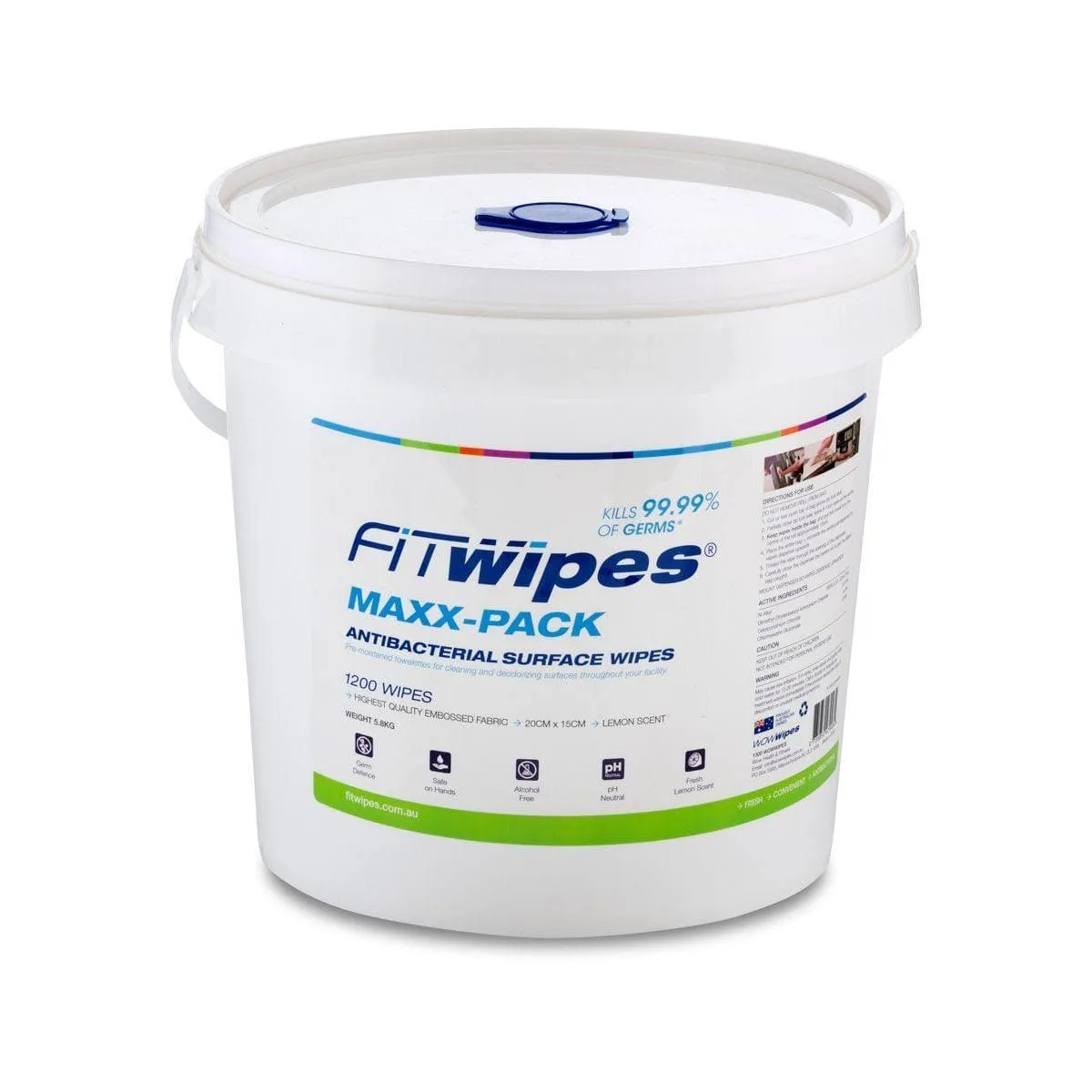 WOW Wipes Antibacterial Gym Wipes